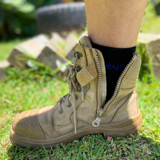 Australian Made Work Socks | Our journey onto a Retail GIANTS shelves