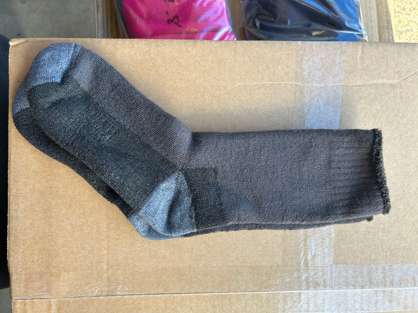 THE PIONEER - FULLY CUSHIONED MERINO WORK SOCK