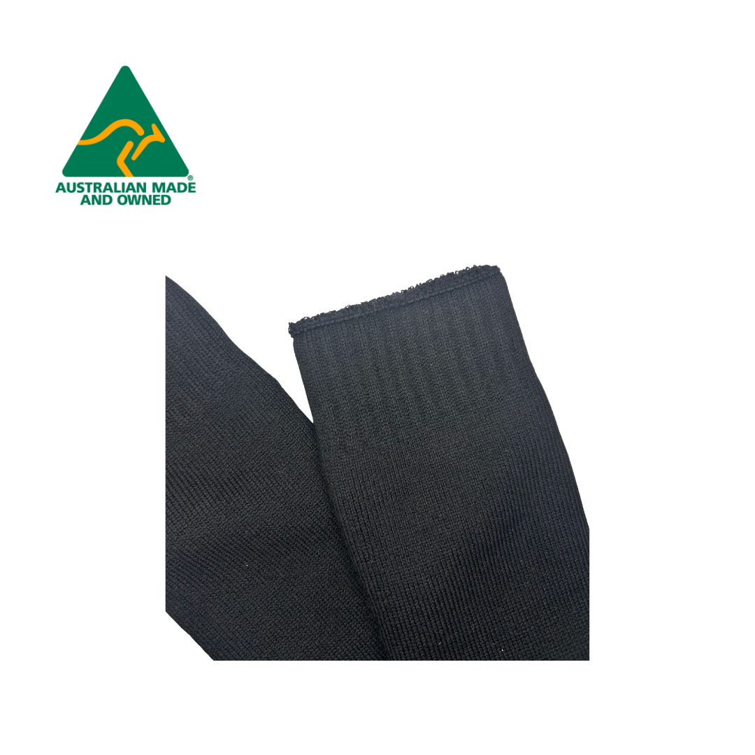 Loose topped bambo work socks that are made in australia. Comfort, durability a good sock for any work boot